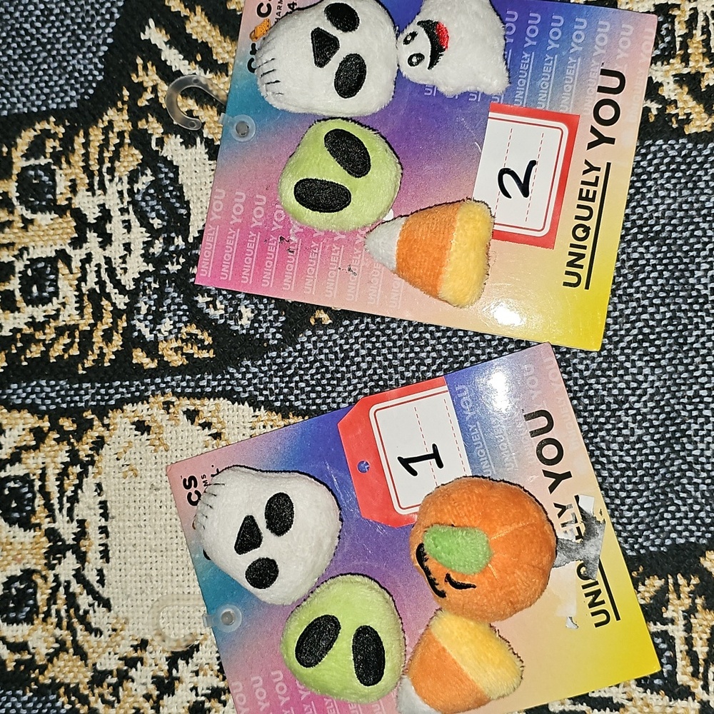 Crocs Uniquely You Jibbitz Charms Spooky Halloween Theme Plush Accesories 4pc